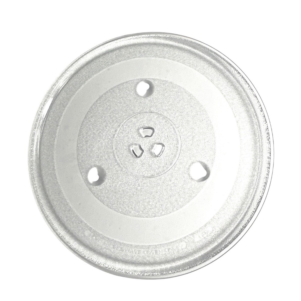 Universal‎ 12.5" Glass Microwave Turntable Plate L29 3-Part Cloverleaf Coupler